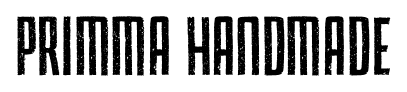 Primma Handmade font